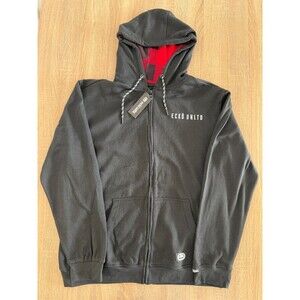 Ecko Unltd Men's True Black Pullover Fleece Hoodie Long Sleeve L Winter